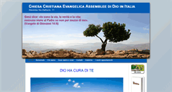Desktop Screenshot of chiesaevangelicaravenna.org
