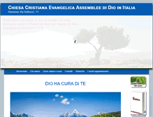Tablet Screenshot of chiesaevangelicaravenna.org